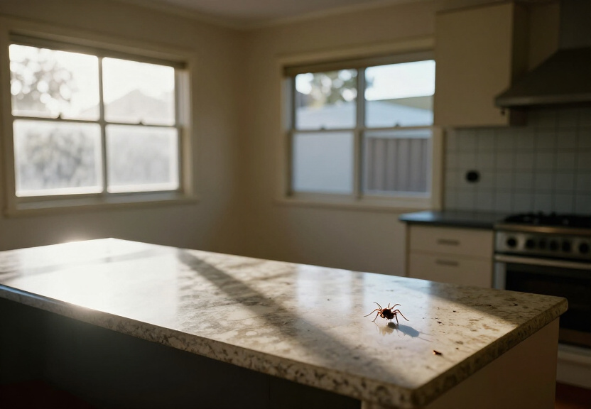 Termite damage in a Rosehill home before treatment